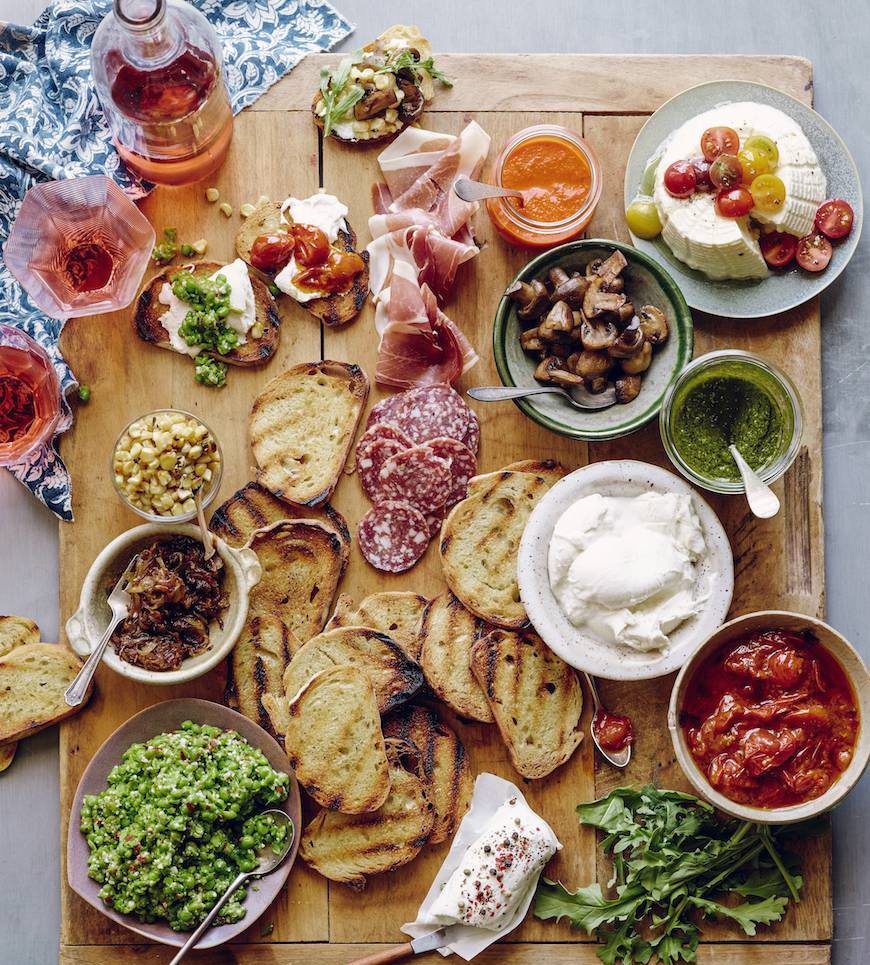 Bruschetta bar